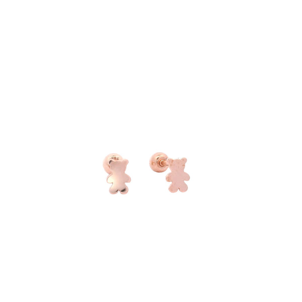 Charming Bear Stud Earrings