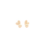 Elegant Gold Heart Earrings
