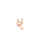 Rose Gold Bunny Pendant