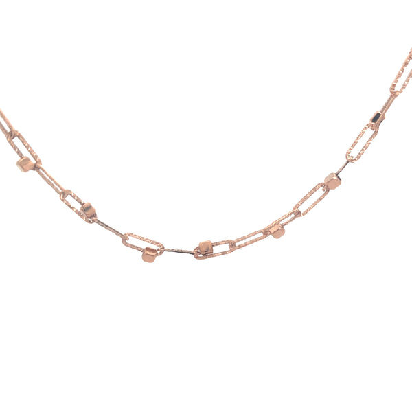 Elegant Interlink Necklace