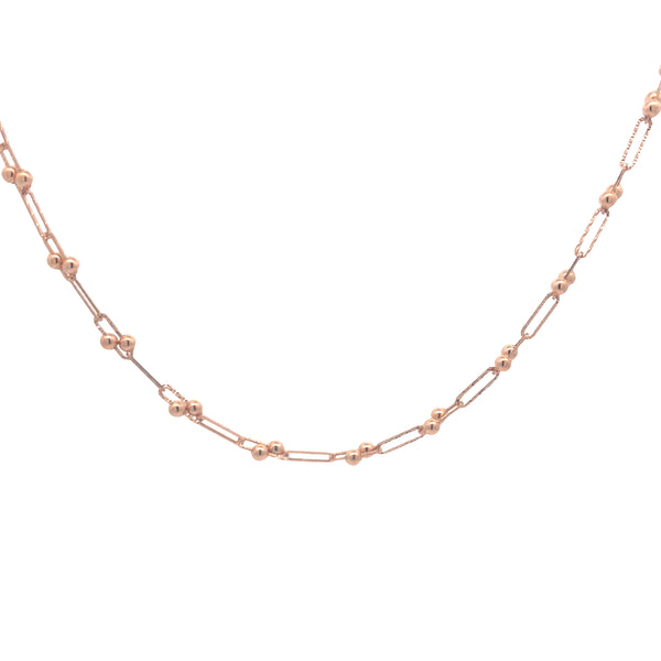 Elegant Rose Gold Necklace