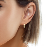 Elegant Gold Hoop Earrings