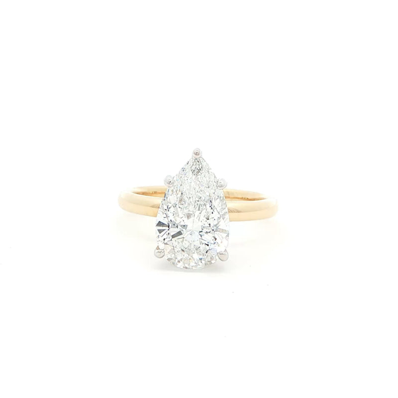 Classic Pear Cut Diamond Engagement Ring, Sydney Engagement Ring 