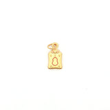 Double Sided Fortune Pendant, Gold Jewellery Sydney Australia 