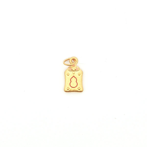 Double Sided Fortune Pendant, Gold Jewellery Sydney Australia 