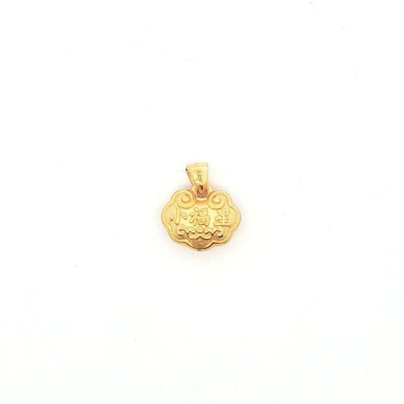 24k Safe and Fortune Pendant, Gold Jewellery Sydney Australia 