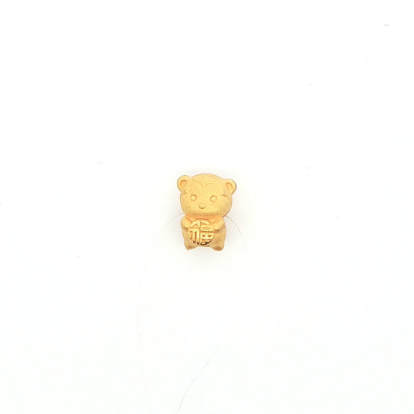 24k Year Of Monkey Pendant, Gold Jewellery Sydney Australia 