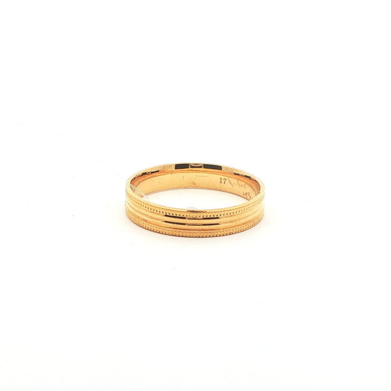 Classic 24k Gold Band Ring, Gold Jewellery Sydney Australia 