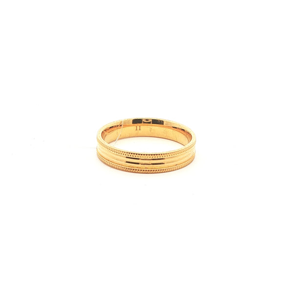Classic 24k Gold Band Ring Size 11.5, Gold Jewellery Sydney Australia 