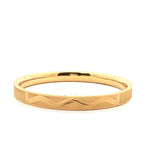 Elegant Gold Bangle with Rose Design, Gold Jewellery Sydney Australia 