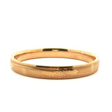 Classic Yellow Gold Flower Bangle, Gold Jewellery Sydney Australia 