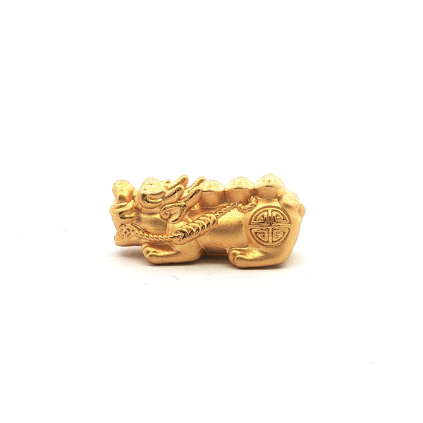 24k Large Gold Pixiu Bracelet Charm , Gold Jewellery Sydney Australia 