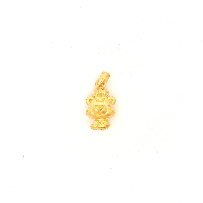 Cute Tiger Pendant, Gold Jewellery Sydney Australia 