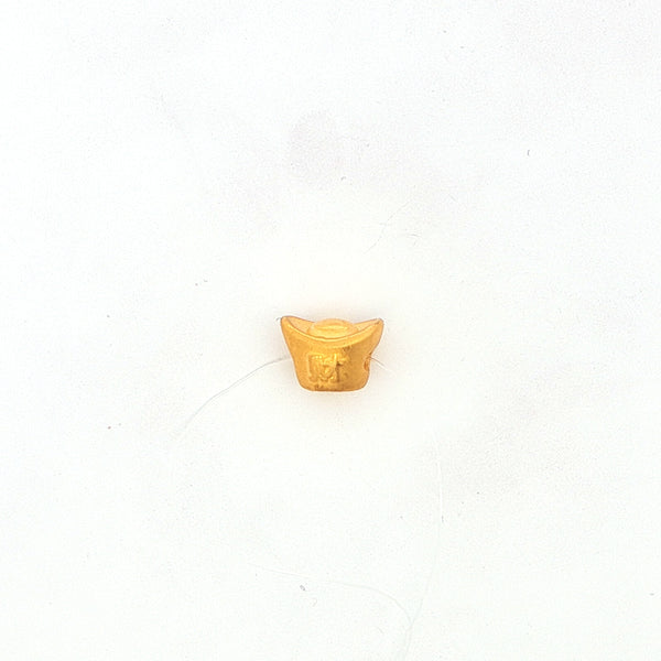 24k Yellow Gold Ingot Bracelet Charm, Gold Jewellery Sydney Australia 