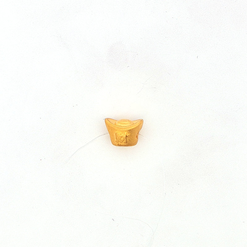 24k Yellow Gold Ingot Bracelet Charm, Gold Jewellery Sydney Australia 