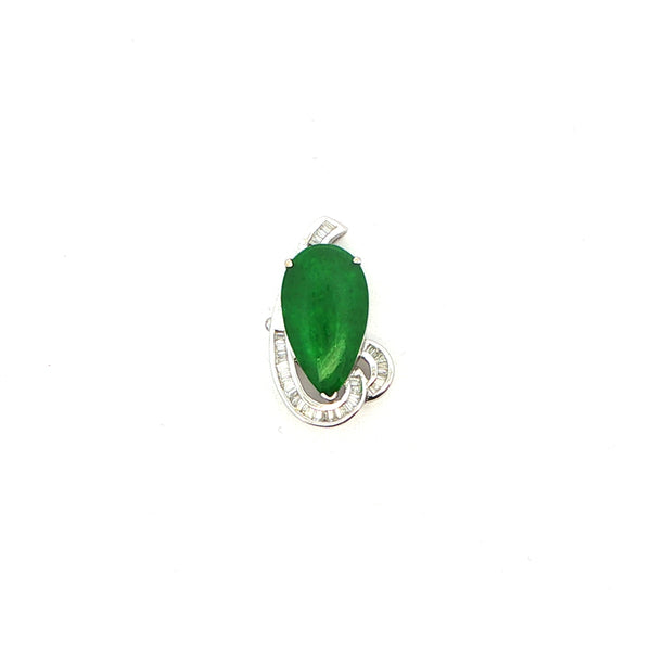 Striking Jade Pendant, Gold Jewellery Sydney Australia 