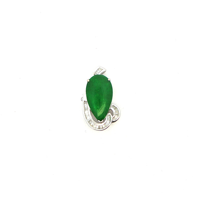Striking Jade Pendant, Gold Jewellery Sydney Australia 
