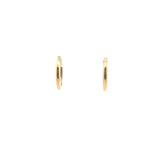 Classic Yellow Gold Hoop Earrings, Gold Jewellery Sydney Australia 