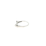 Minimalist White Gold Ring , Gold Jewellery Sydney Australia 