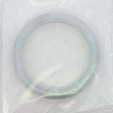 Milky Light Grey With Light Green Jade Bangle, Gold Jewellery Sydney Australia 