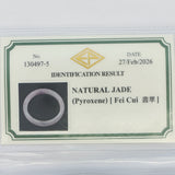 Milky Light Green With Light Green Jade Bangle, Gold Jewellery Sydney Australia 