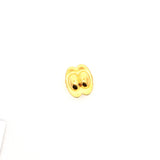 24K Double Ingot Bracelet Charm, Gold Jewellery Sydney Australia 