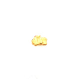 24K Small Red and Yellow Pixiu Bracelet Charm, Gold Jewellery Sydney Australia 