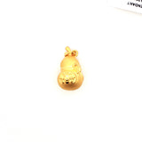 24K Fortune Wu Lou Pendant, Gold Jewellery Sydney Australia 
