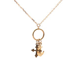 Multi-Charm Necklace, Gold Jewellery Sydney Australia 