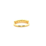 Yellow Gold Oval Diamond Ring, Gold Jewellery Sydney Australia 
