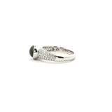 Catseye and Pave Diamond Cocktail Ring, Gold Jewellery Sydney Australia 