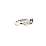 Catseye and Pave Diamond Cocktail Ring, Gold Jewellery Sydney Australia 