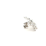 Diamond Floral Cluster Pave Earring, Gold Jewellery Sydney Australia 
