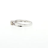 Textured White Gold Diamond Multi-Stone Ring, Gold Jewellery Sydney Australia 