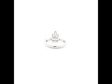 Pear Cut Diamond Engagement Ring With Spaced Diamond Band, Sydney Engagement Ring 