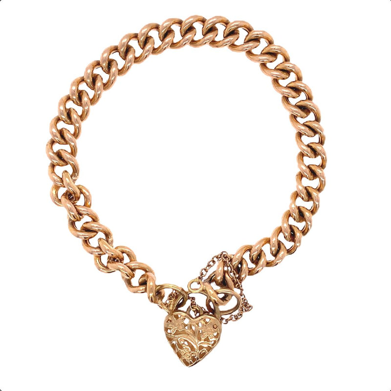 Golden Locket Bracelet