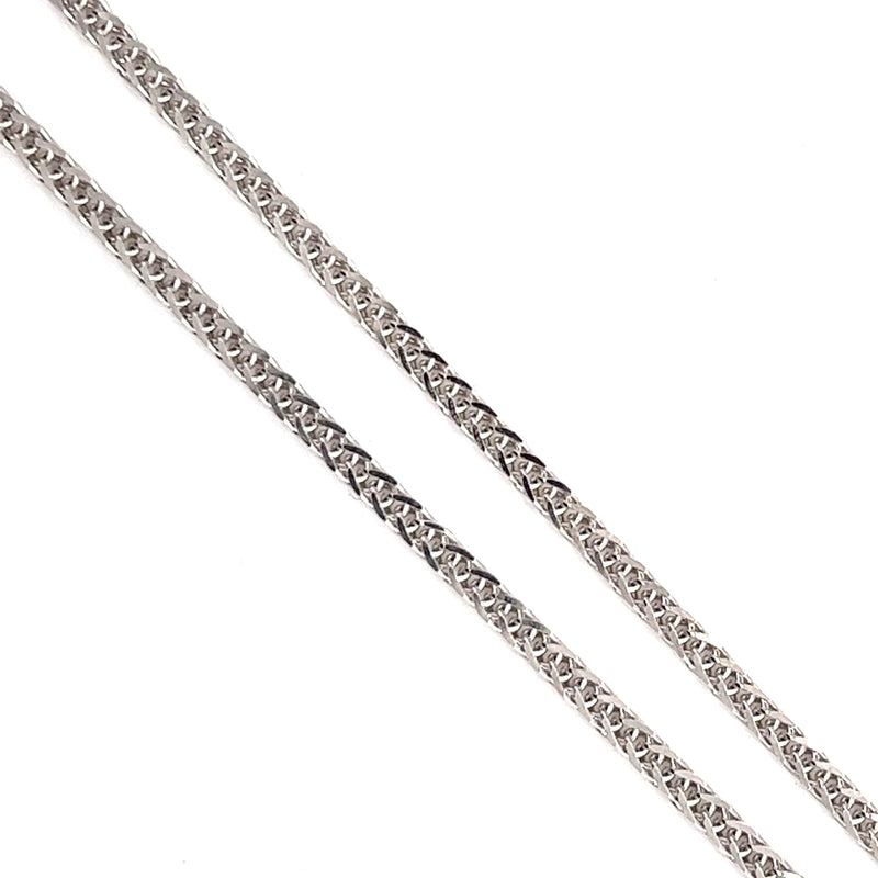 Adjustable White Hold Chain Necklace