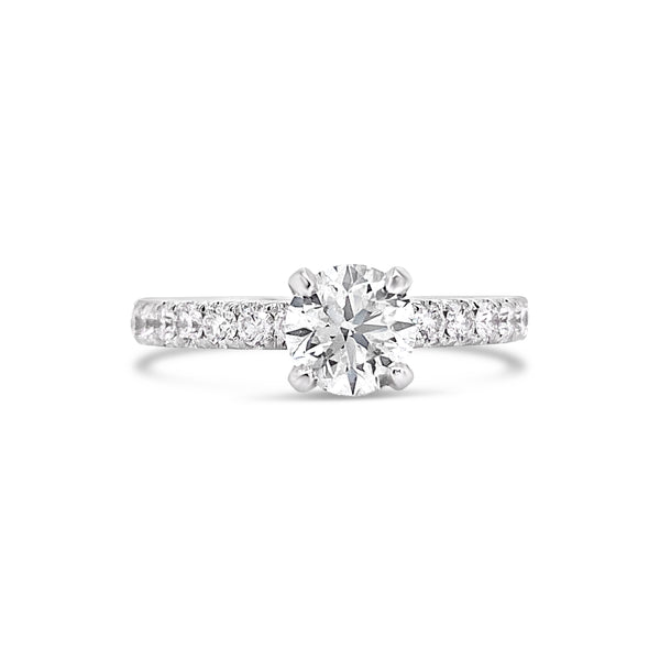 Timeless four prong setting, Sydney Engagement Ring 