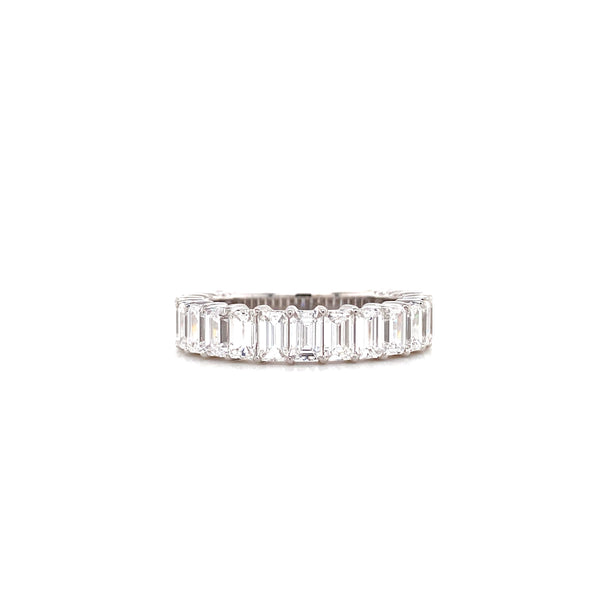 Emerald Diamond Eternity Ring