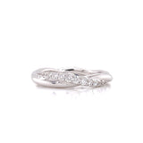 Triple Twirl Diamond Ring