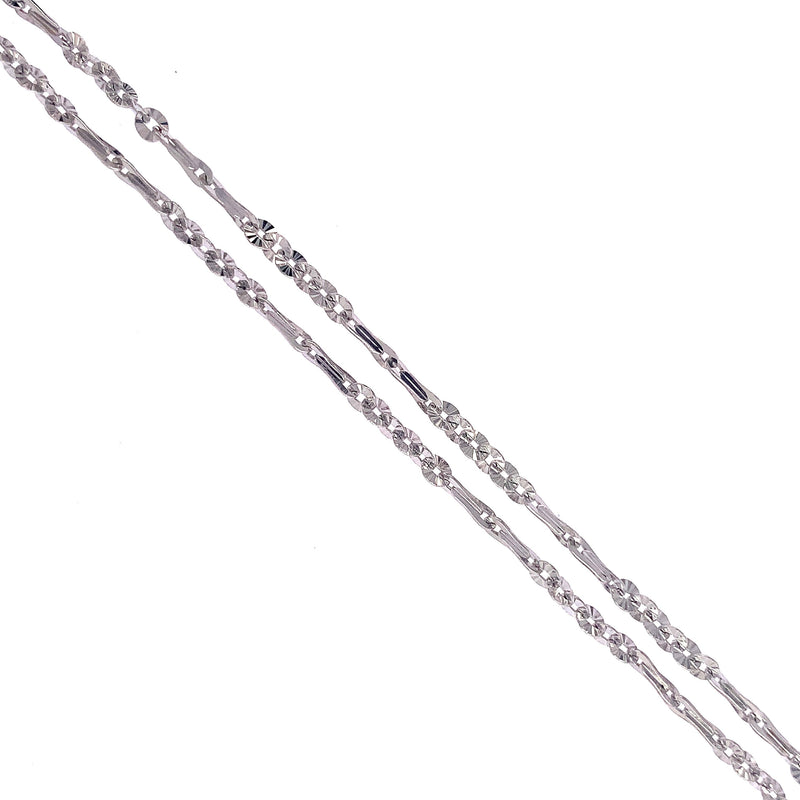 Circle Line Link Gold Chain