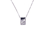 love note diamond pendant