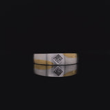 18k white and yellow gold diamond ring video