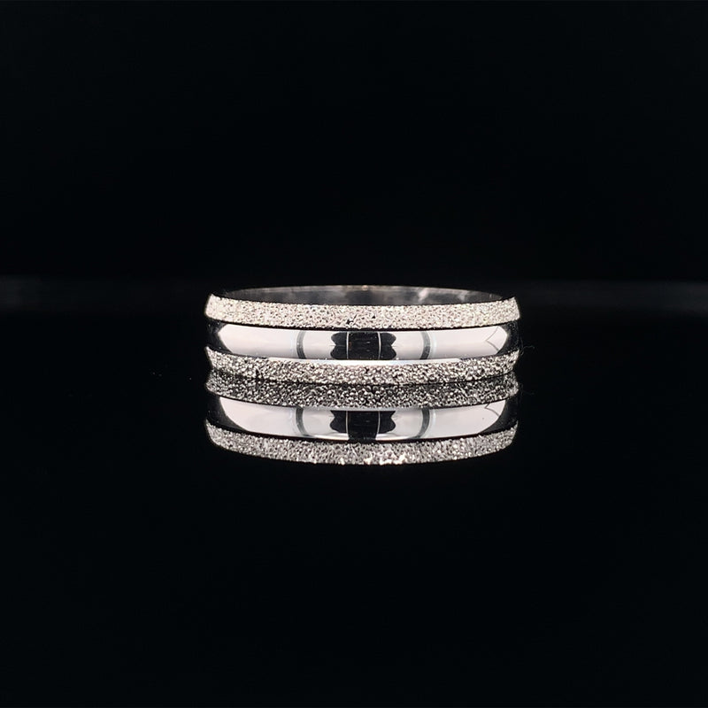 two texture speckle ring
