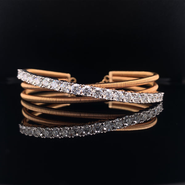 diamond spring bangle