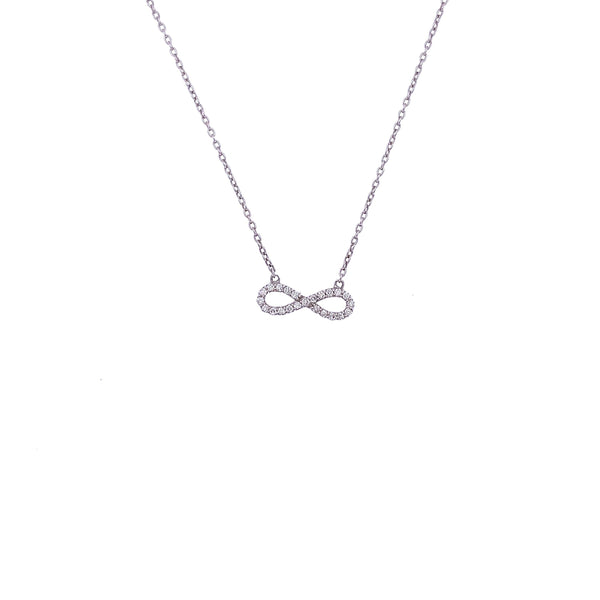 eternity diamond necklace