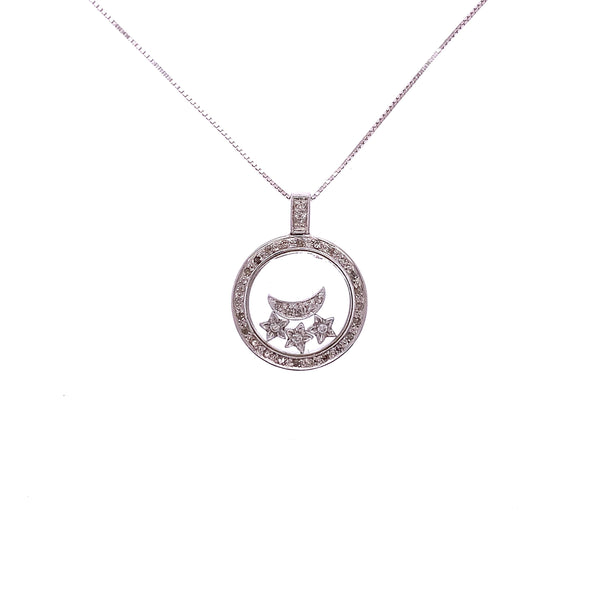 the night sky diamond, Gold Jewellery Sydney Australia 