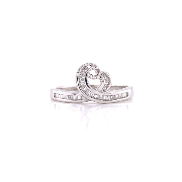 the diamond wave ring