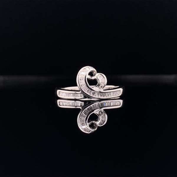 the diamond wave ring