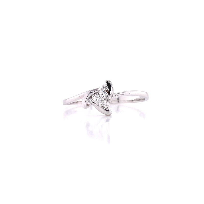 diamond triangle ring